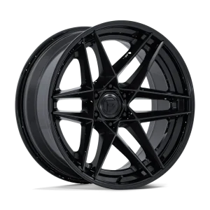 Fuel – FC408 FLIGHT – Black – 20″x10″ -18mm – All weather Wheels – FC408MB20106318N